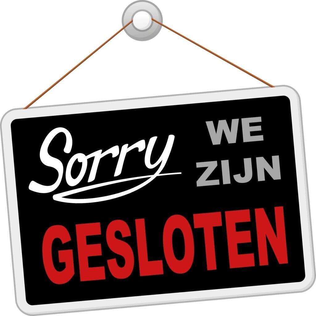 gesloten gesloten